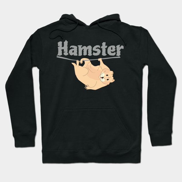 Funny Hamster Hoodie by Alekvik